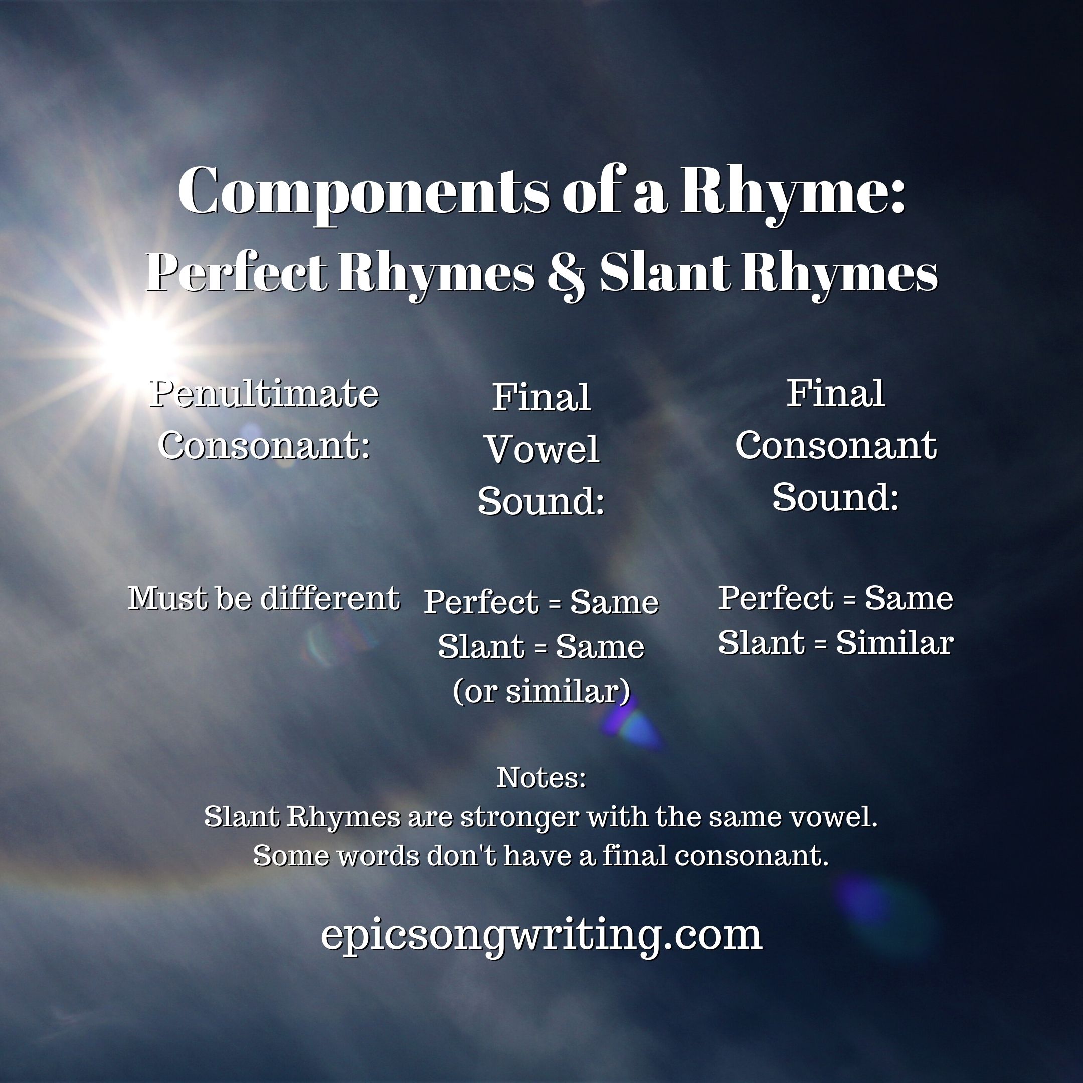 3 Songwriting Rhyme Mistakes - EpicSongWriting.com